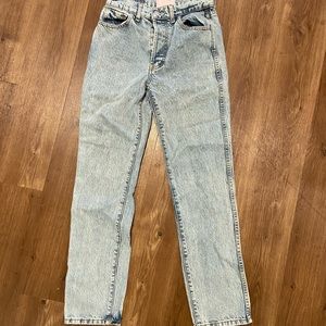 Light wash REVICE denim jeans